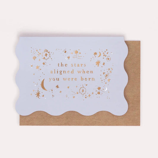Stars Aligned Birthday Card