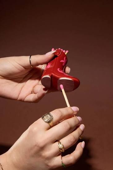 Paddywax - Cowboy Boot Match Holder - Red