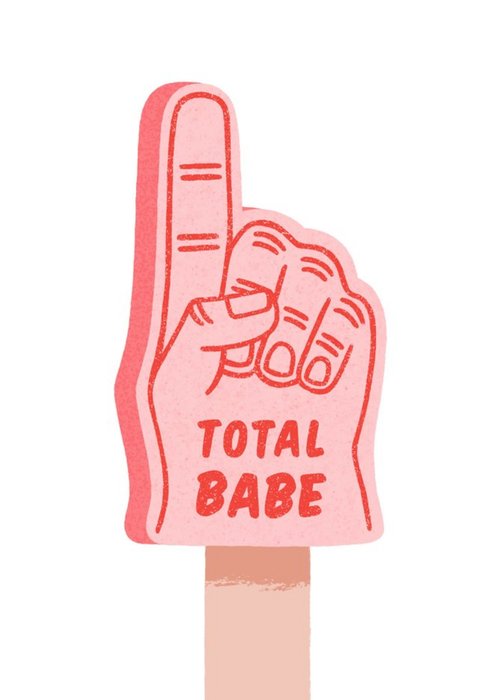 Total Babe Fan Card
