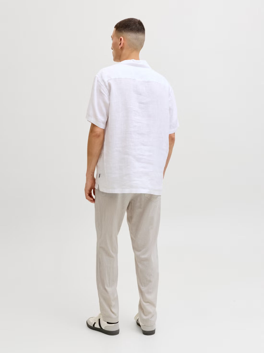 Jack & Jones - Beige / String Tapered Fit Joggers