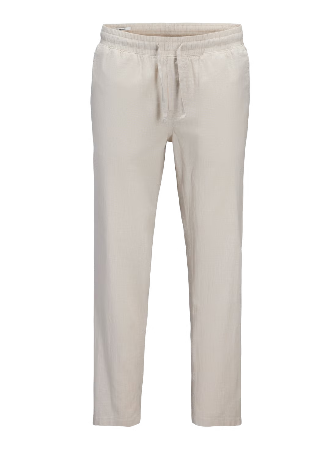 Jack & Jones - Beige / String Tapered Fit Joggers