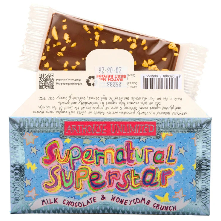 ARTHOUSE Unlimited - Joy Sized: Supernatural Superstar, Milk Chocolate & Honeycomb Crunch