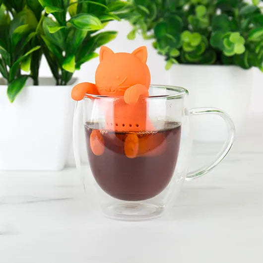 Gift Republic - KIT-Tea Cat Tea Strainer