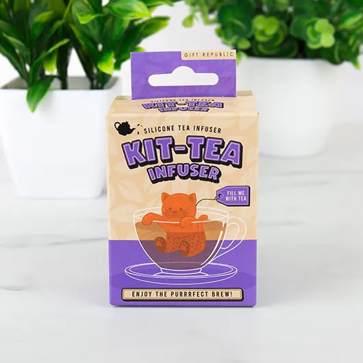 Gift Republic - KIT-Tea Cat Tea Strainer