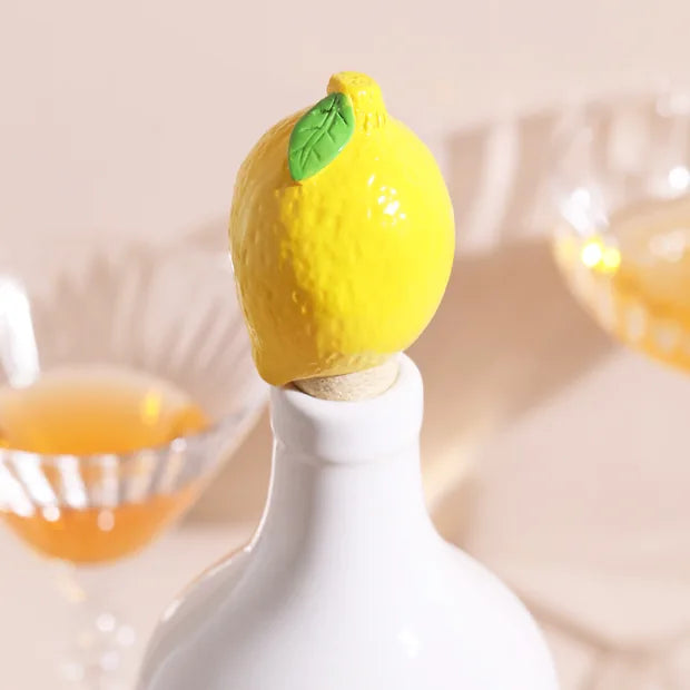 Lisa Angel - Lemon Cork Bottle Stopper