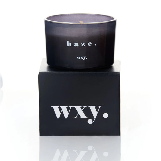 WXY Haze Small Candle - Patchouli & Hemp