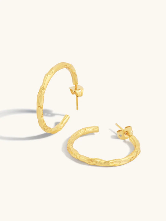 Formation Co - Magma Textured Hoops
