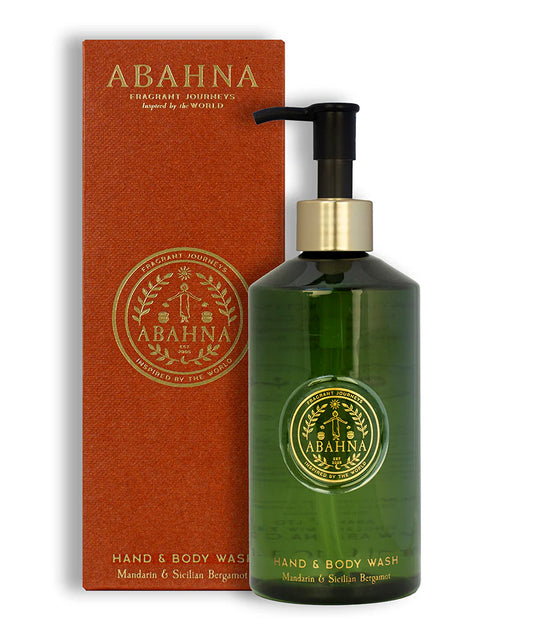Abahna Mandarin & Sicilian Bergamot Hand & Body Wash