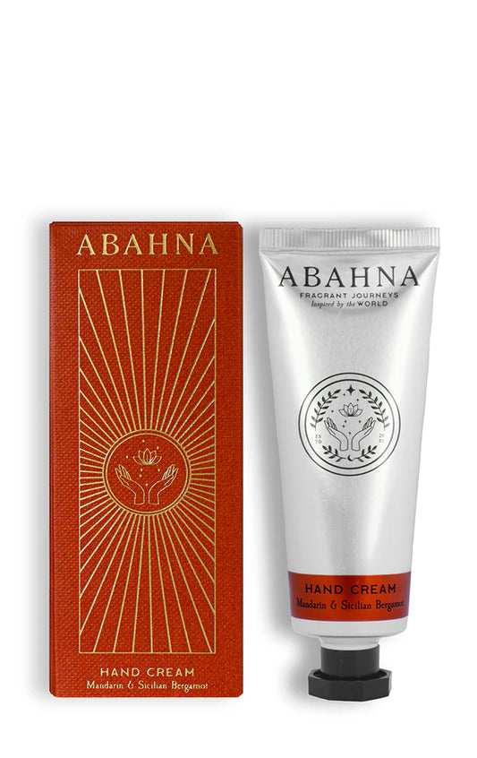 Abahna Mandarin & Sicilian Bergamot Hand Cream