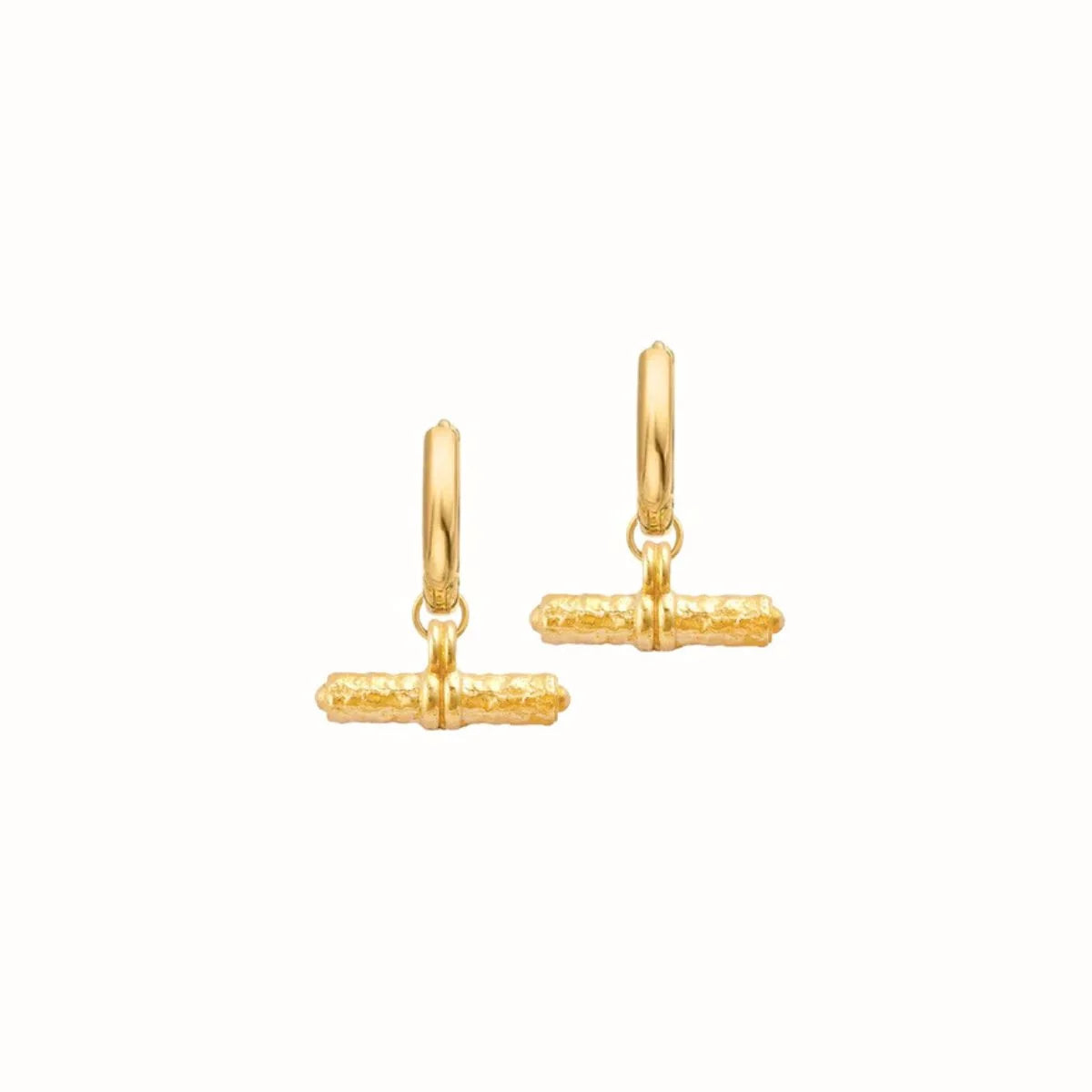 Formation Co - Margot T-Bar Hoop Earrings