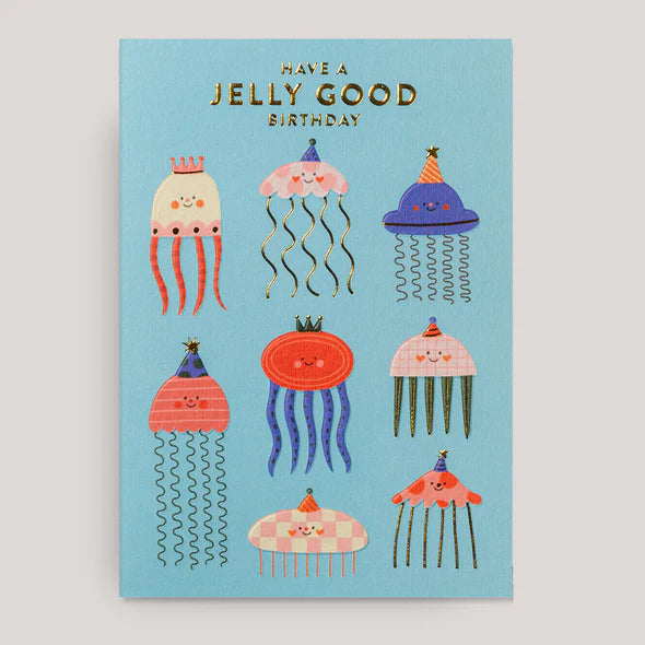 Jelly Good Birthday Card