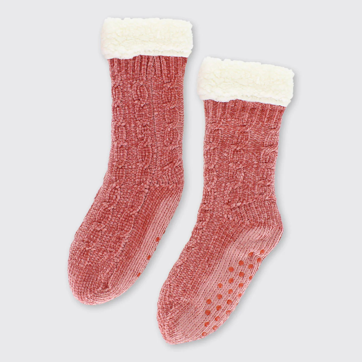 millie mae - Molly Chenille Slipper Socks