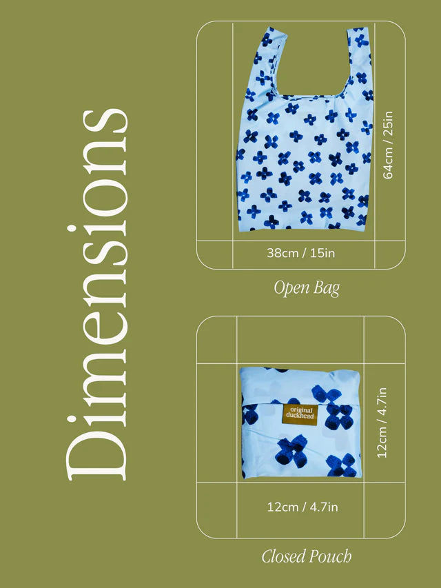 Original Duckhead Floral Rain Reusable Bag
