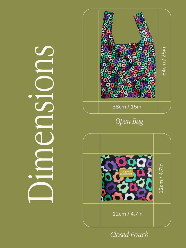 Original Duckhead Flower Maze Reusable Bag