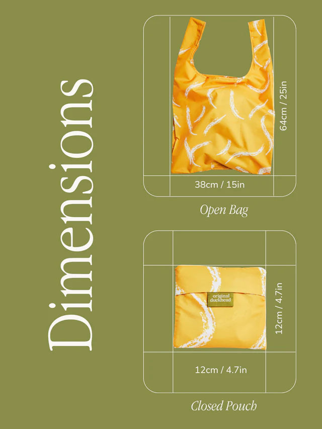 Original Duckhead Saffron Brush Reusable Bag
