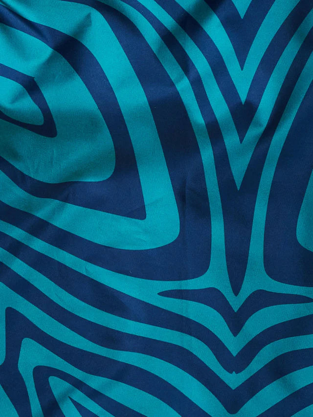 Original Duckhead Swirl in Blue Reusable Bag