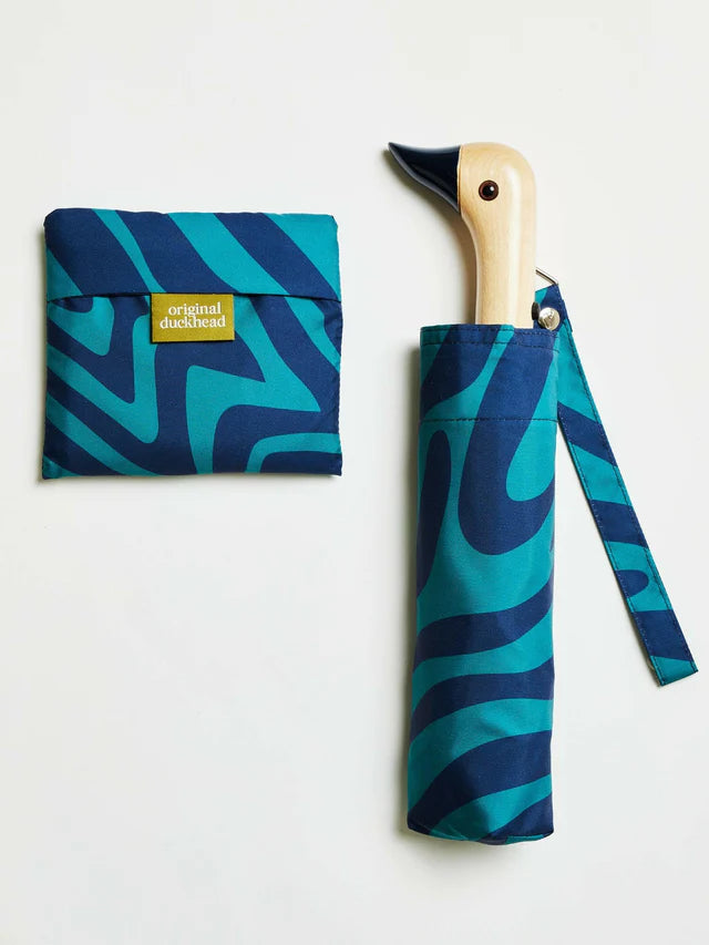 Original Duckhead Swirl in Blue Reusable Bag