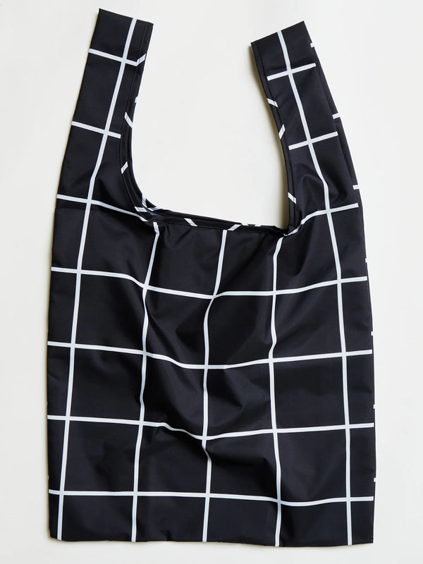 Original Duckhead Black Grid Reusable Bag
