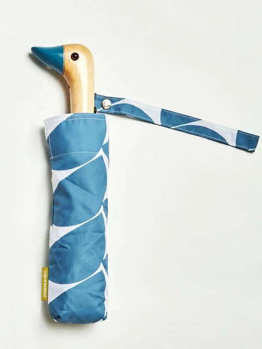 Original Duckhead Compact Umbrella - Denim Moon