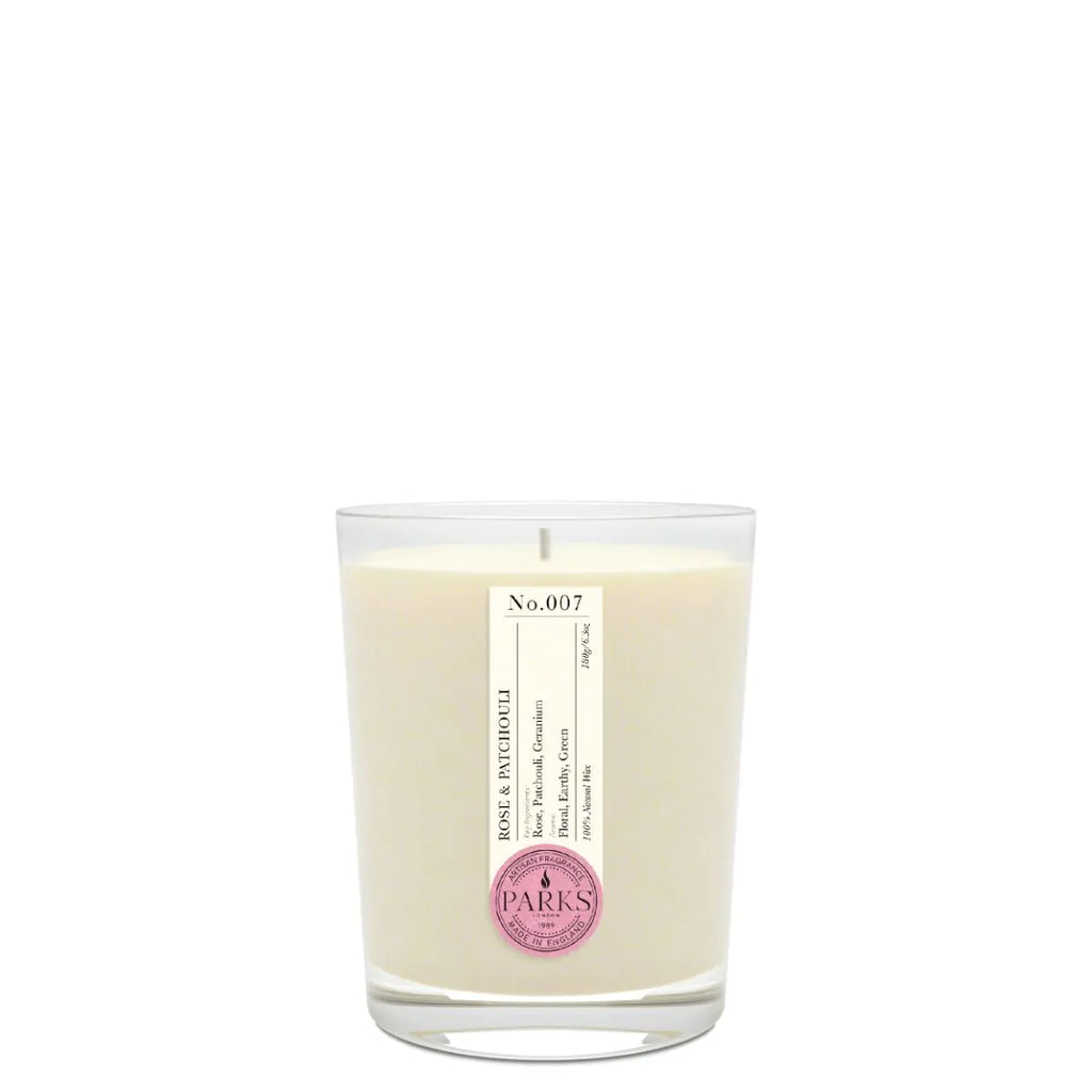 Parks Rose & Patchouli Scented Candle