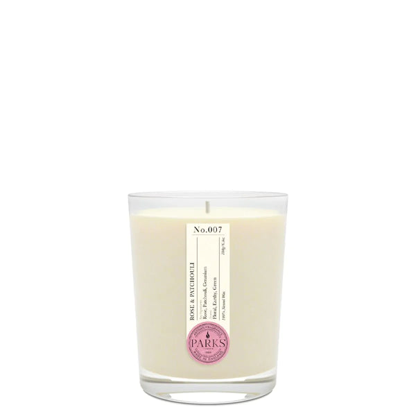 Parks Rose & Patchouli Scented Candle