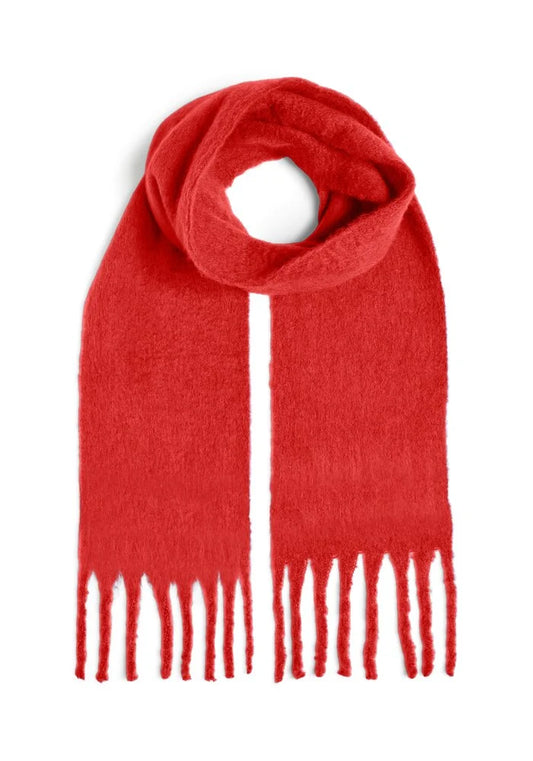 PIECES - Pcbea Noos Bc Narrow Long Scarf, Goji Berry