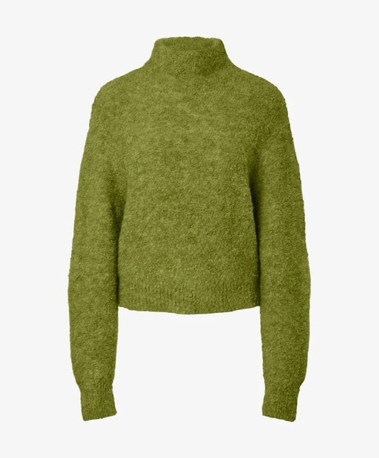 PIECES - PCATHERINE LS HIGH NECK KNIT BC