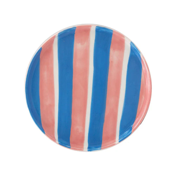 Lesser & Pavey - Striped Side Plate- 4 colours