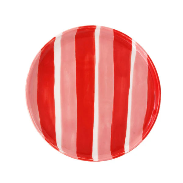 Lesser & Pavey - Striped Side Plate- 4 colours