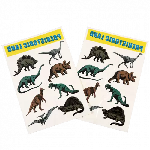 Prehistoric Land Temporary Tattoos