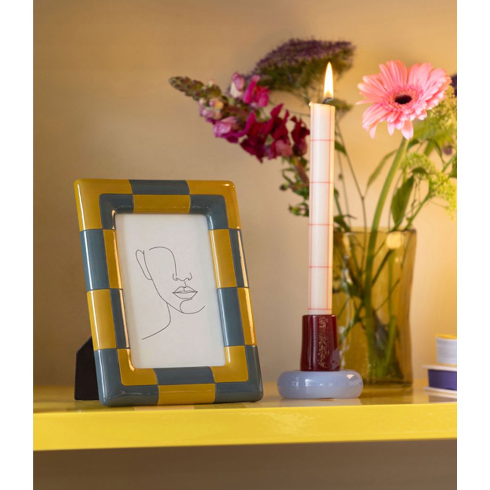 Present Time Photo Frame Firenze Legion Blue/Olive Green