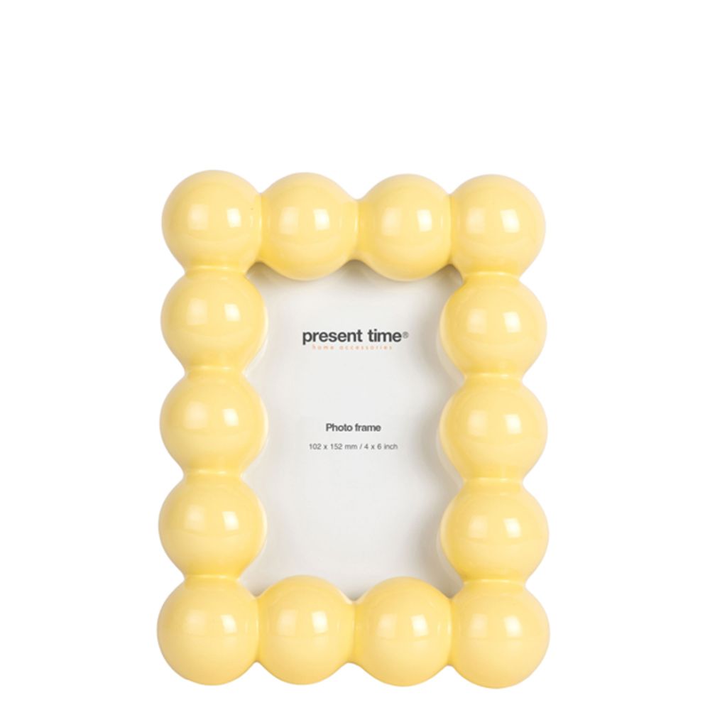 Present Time Photo Frame Odense Soft Yellow
