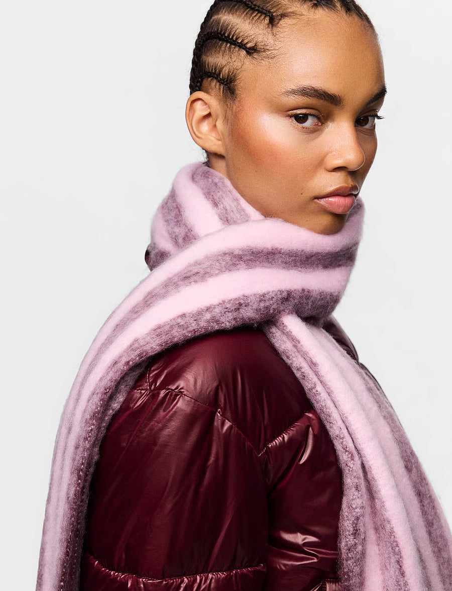 Pieces - PCBEA NARROW LONG SCARF NOOS BC Wintetasting/ROSEA TE SP