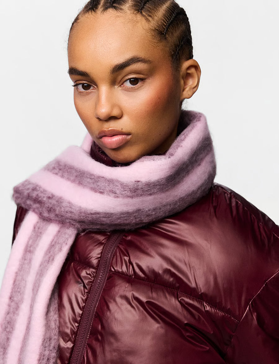 Pieces - PCBEA NARROW LONG SCARF NOOS BC Wintetasting/ROSEA TE SP