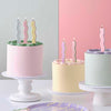 Pastel Cake Candles - Pack of 6