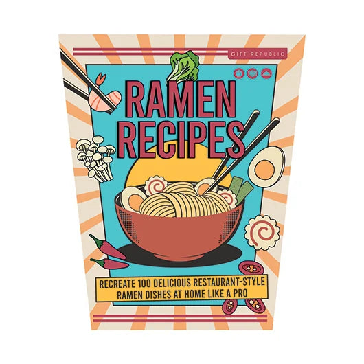 Ramen Recipes – 100 Flavourful Ramen Dishes in a Fun Recipe Card Pack