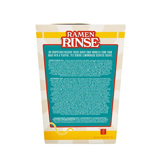 Ramen Rinse – Lemongrass Scented Soap Bath Noodles