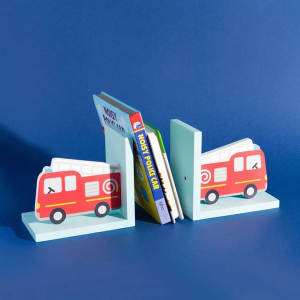 Fire Engine Book Ends