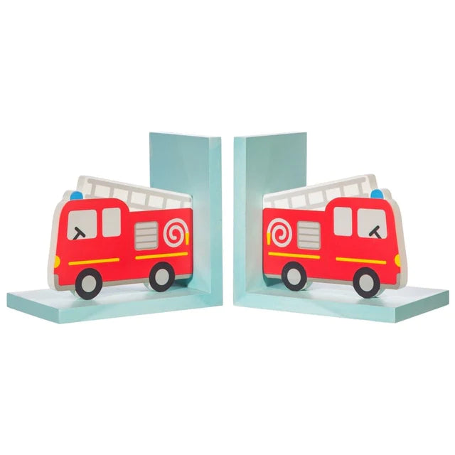 Fire Engine Book Ends