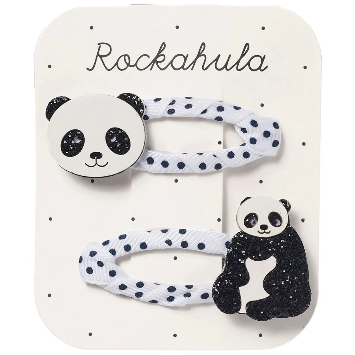 Rockahula Polly Panda Hair Clips