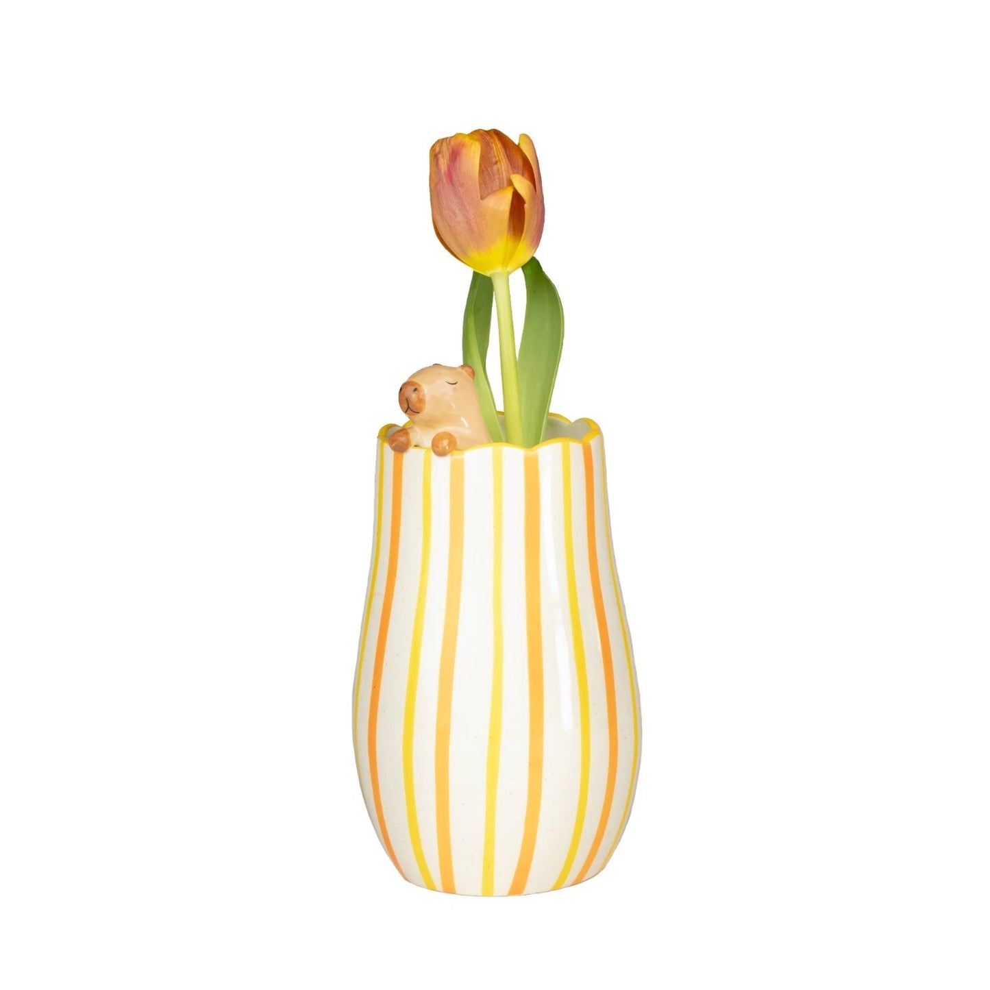 Sass & Belle - Peeking Capybara Vase