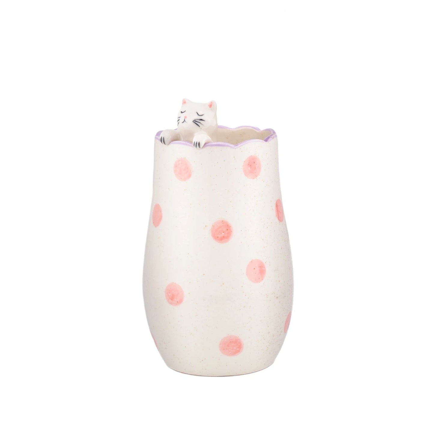 Sass & Belle - Peeking Cat Vase
