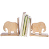 Elephant Wooden Book Ends