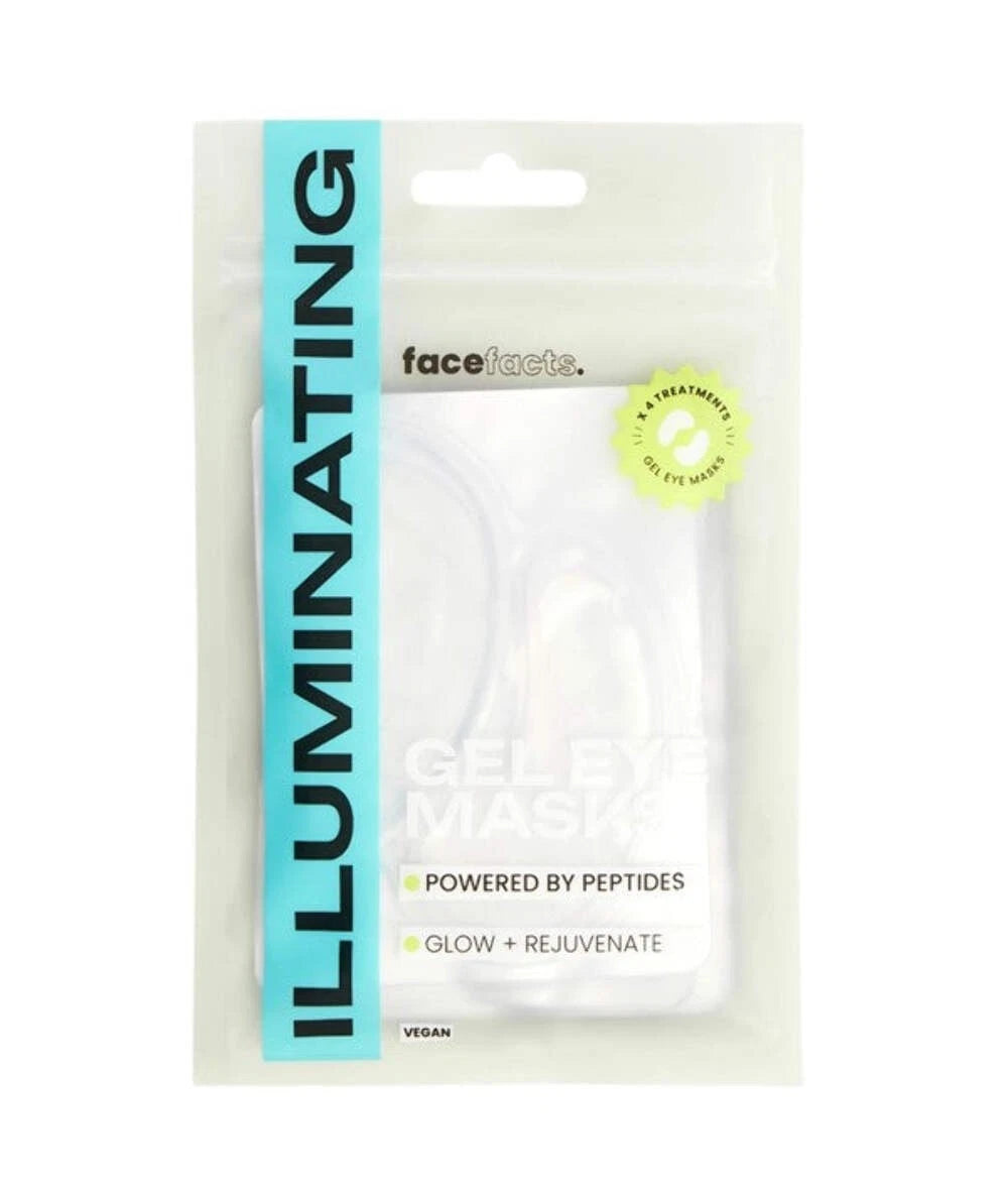 FaceFacts - Illuminating Peptide Gel Eye Masks