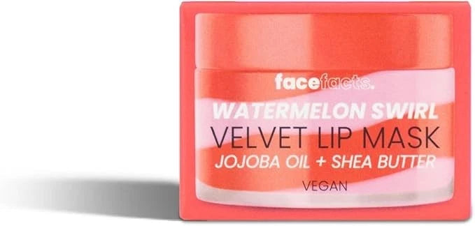 FaceFacts - Watermelon Swirl Velvet Lip Mask