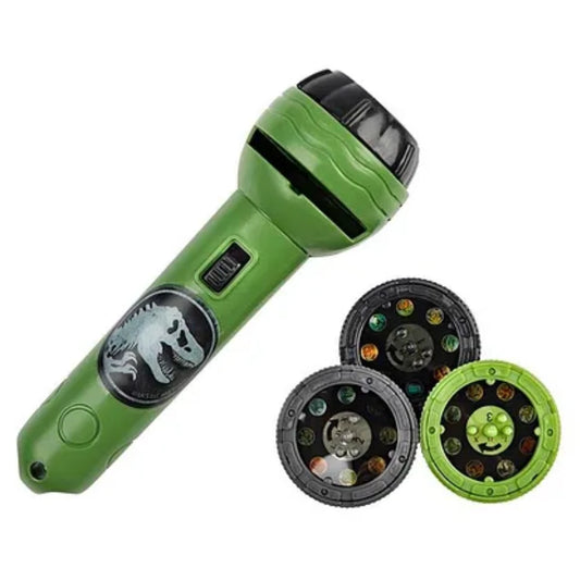 Jurassic World - Projector Torch with 3 Image Discs, 24 Images