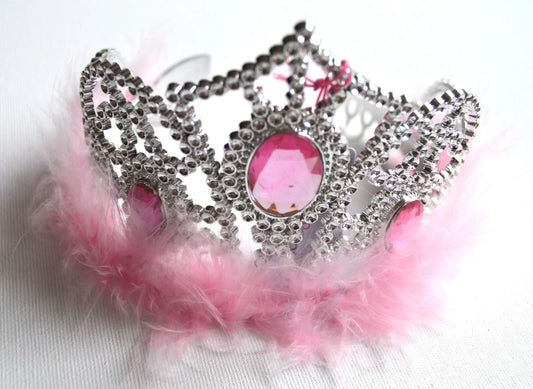 Molly & Rose - Halloween, Pink Oval Jewel Tiara