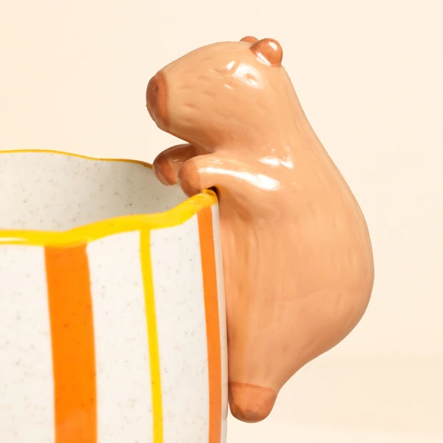 Sass & Belle Peeking Capybara Planter