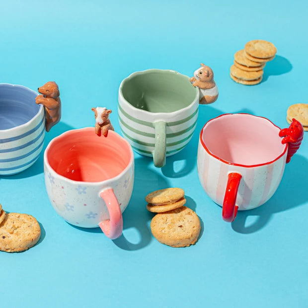 Sass & Belle Peeking Sausage Dog Mug