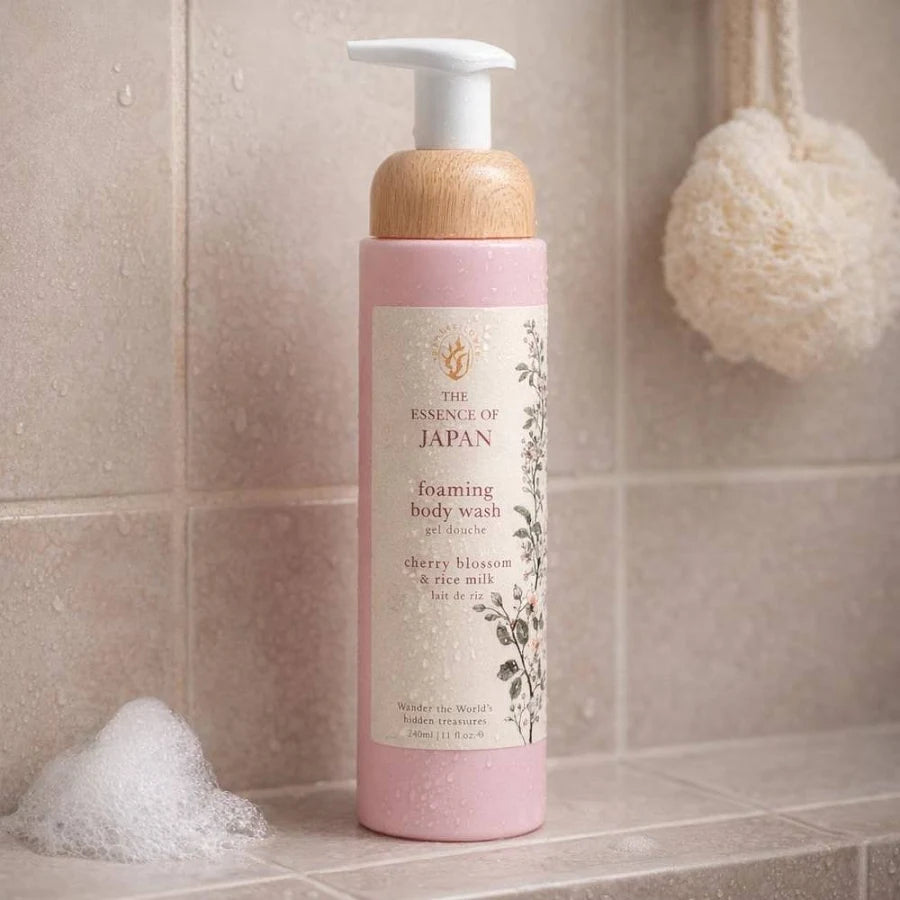 Wanderflower - Essence of Japan Foaming Body Wash Cherry Blossom 240ml